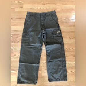 Wrangler Men's Dark Gray Relaxed Jeans